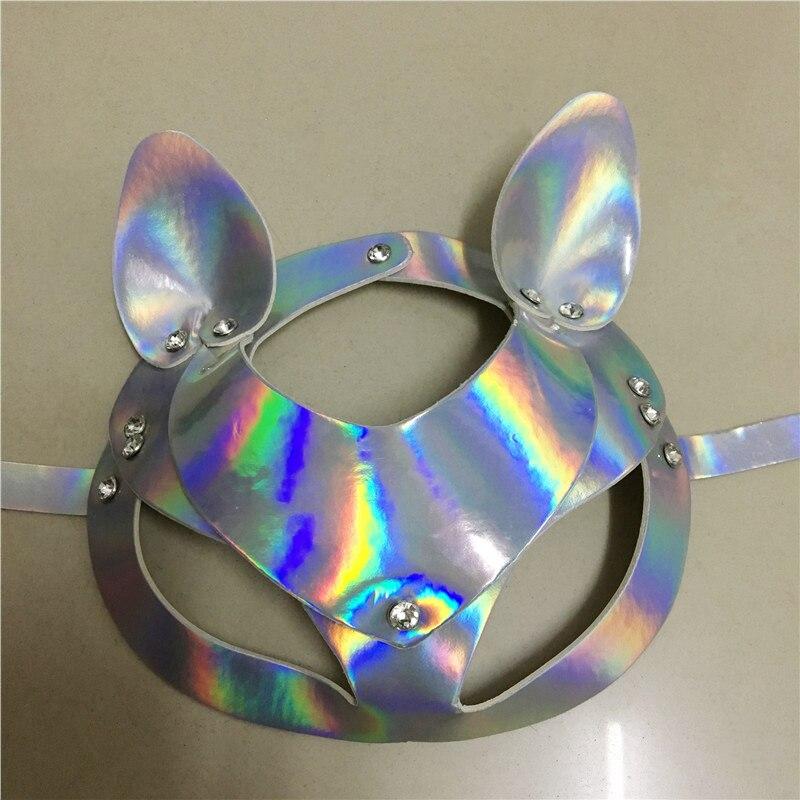 Holographic BDSM Mask — product image