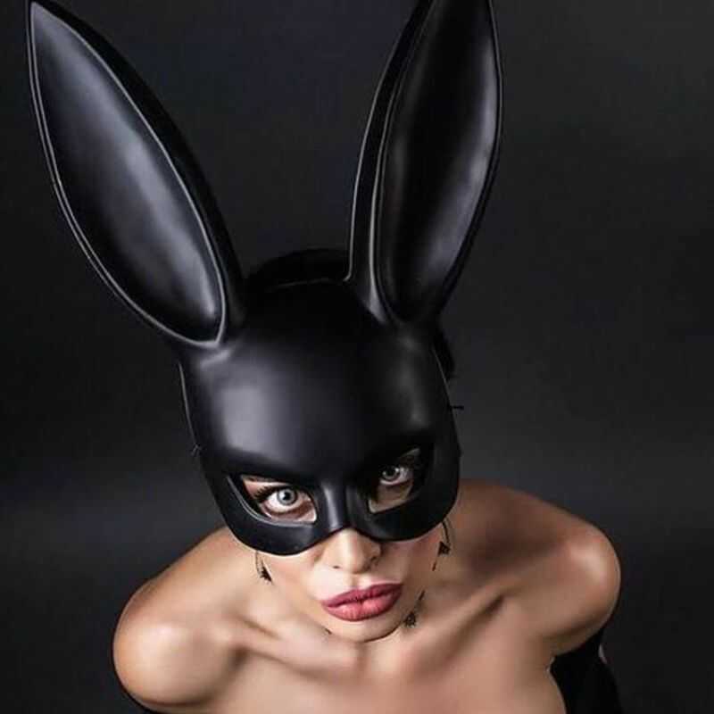 Sexig BDSM kaninmask — produktvy 2