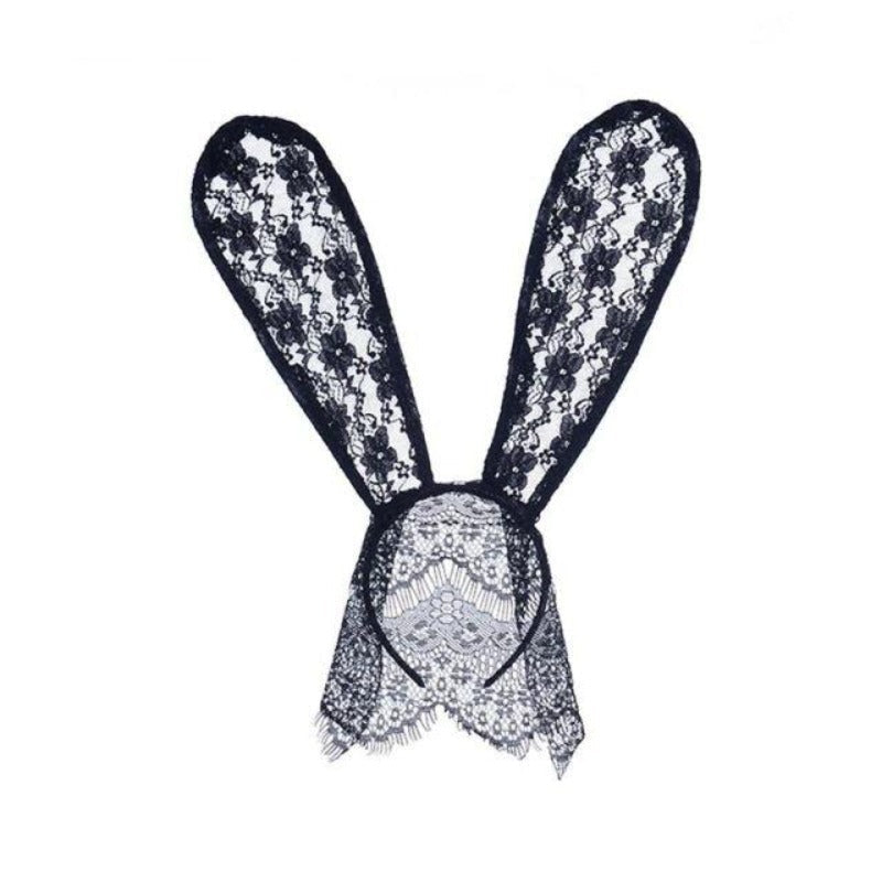 Masque Oreilles de Lapin en Dentelle — vue du produit 3