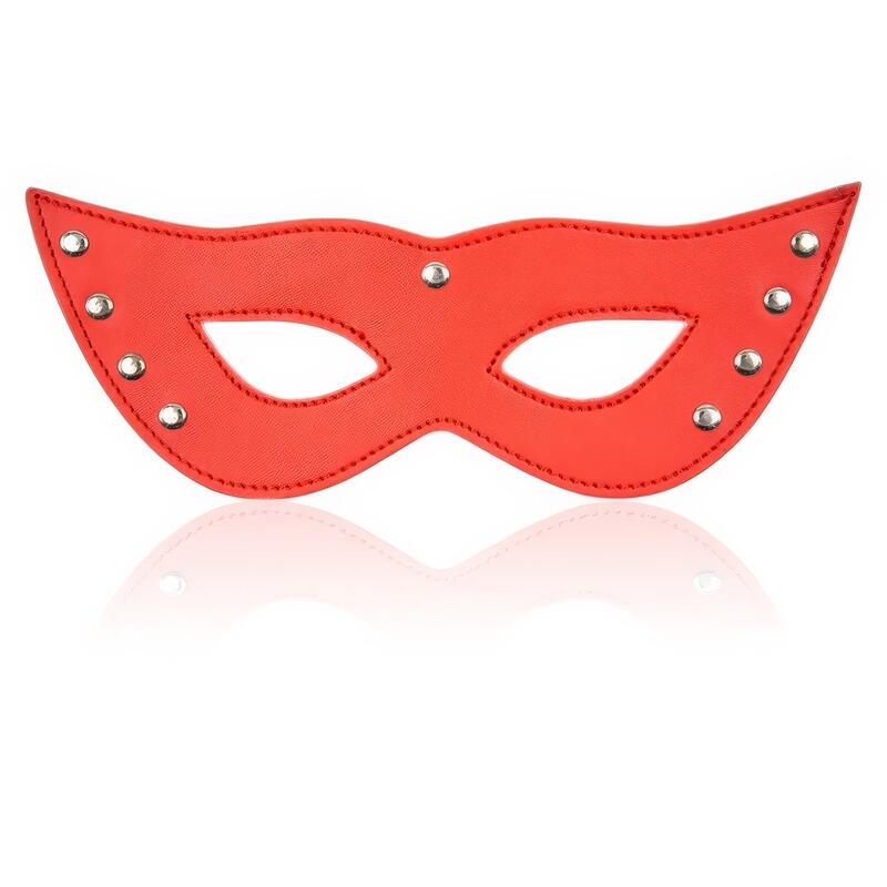 Sexy Leather BDSM Mask — product view 5