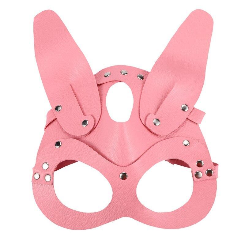 Masque Bondage Lapin Rose Sexy — image du produit