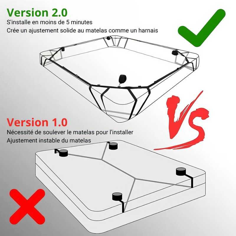 Sujeción bondage para cama 2.0 — vista 5 del producto