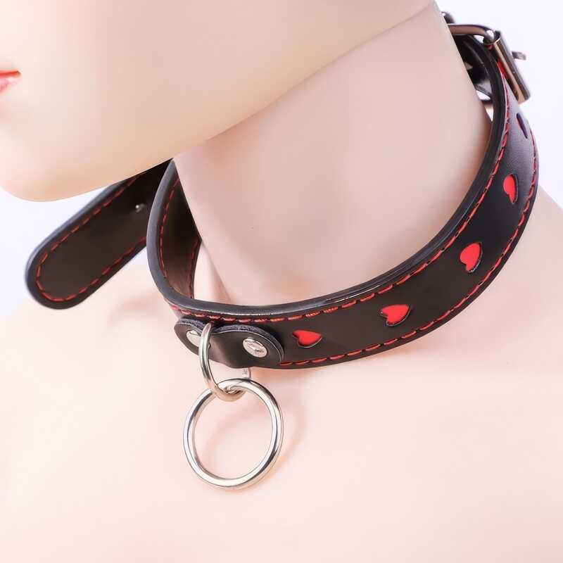 Hearts BDSM Collar — product view 4