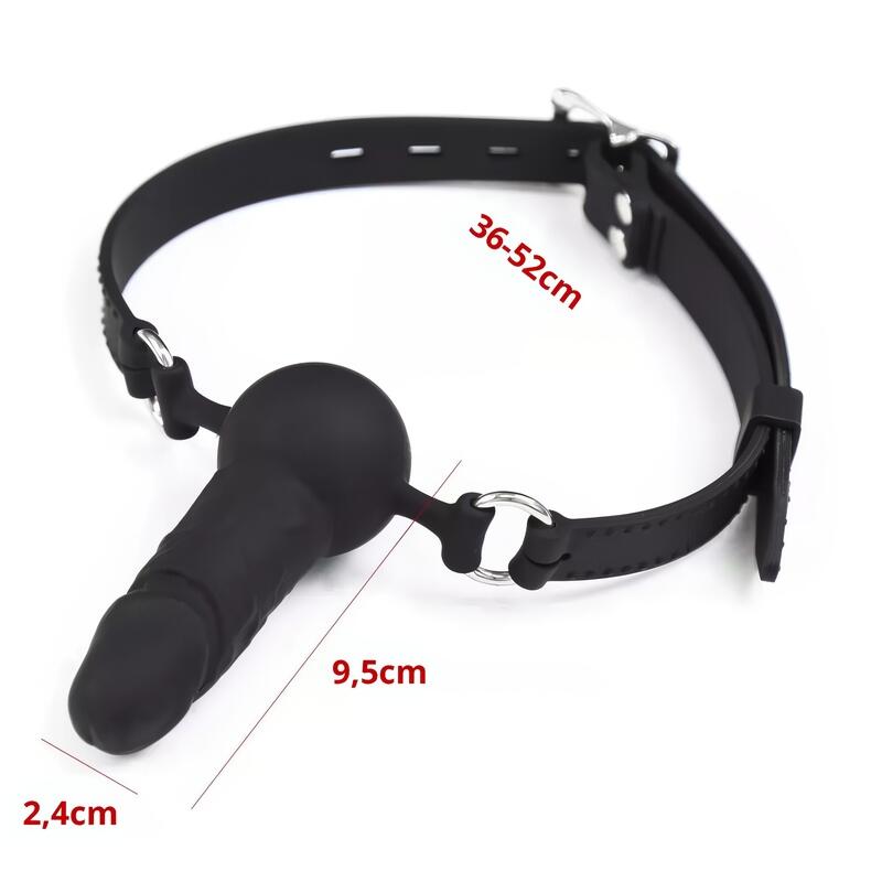 Dildo Silicone Ball Gag — product view 5