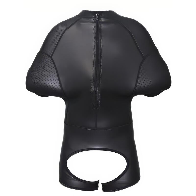Crotchless Neoprene Bondage Straitjacket — product view 5