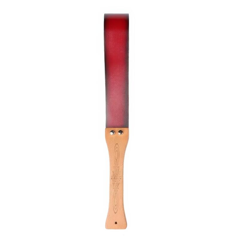Leather Ombre Spanking Paddle — product image