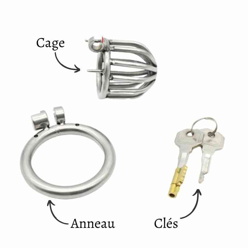 Compact Chastity Cage — product view 3