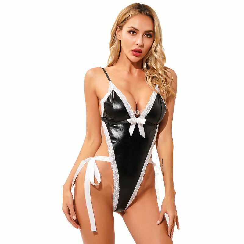 Französisches Maid Sexy Rollenspiel Kostüm — Produktbild