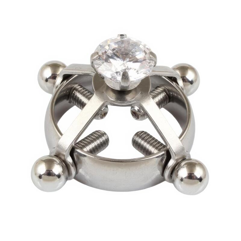 Screw-Adjustable Nipple Clamps — product image