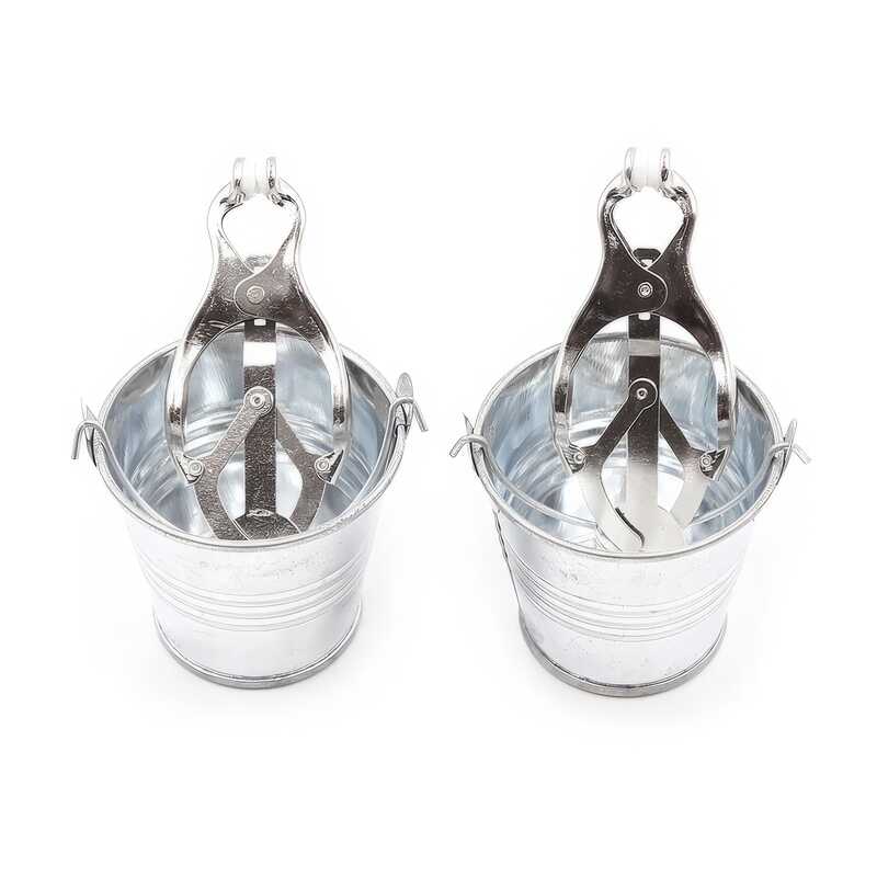 Nipple Clamps with Hanging Buckets — product image
