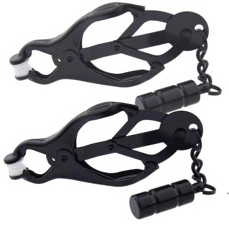 Japanese-Style Weighted Nipple Clamps — product view 2