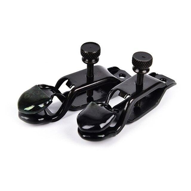 Metal Screw-Adjustable Nipple Clamps — product image