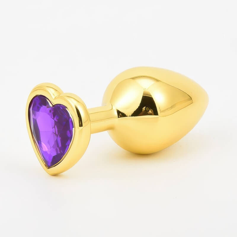 Gold-Tone Steel Butt Plug — product view 5