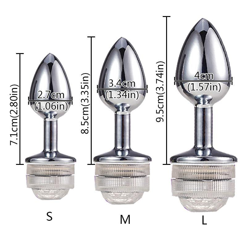 Glow-in-the-Dark Butt Plug — product view 3