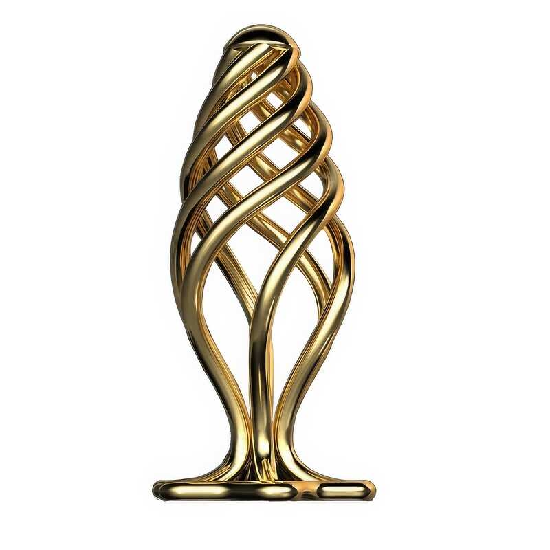 Gold-Tone Butt Plug — product view 6