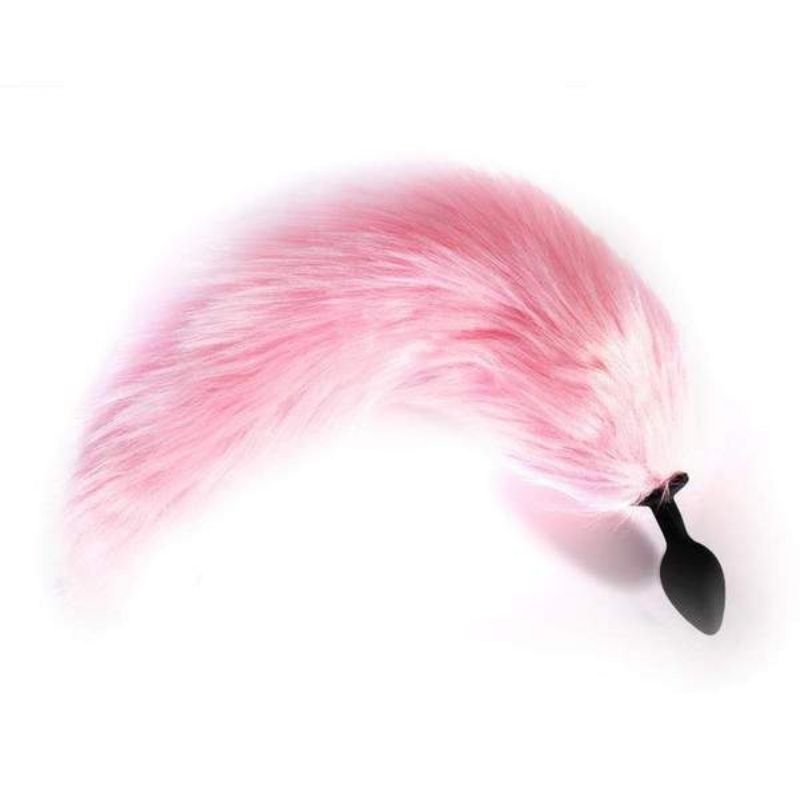 LED Fox Tail Butt Plug — product view 2