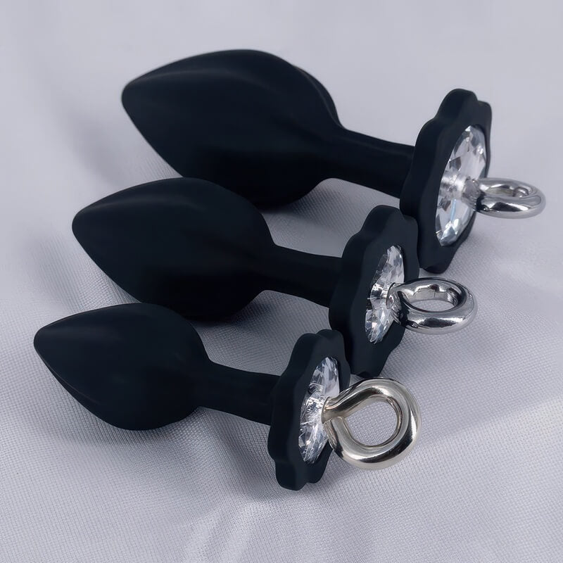 Silicone Flower Butt Plug — product view 9