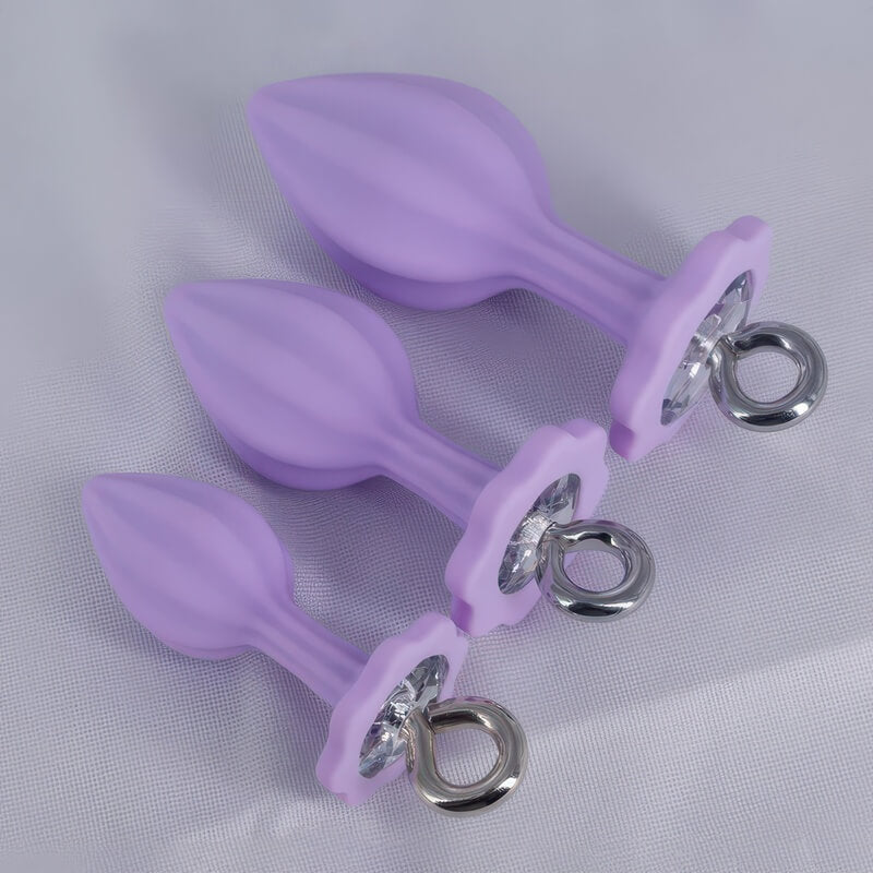 Silicone Flower Butt Plug — product image