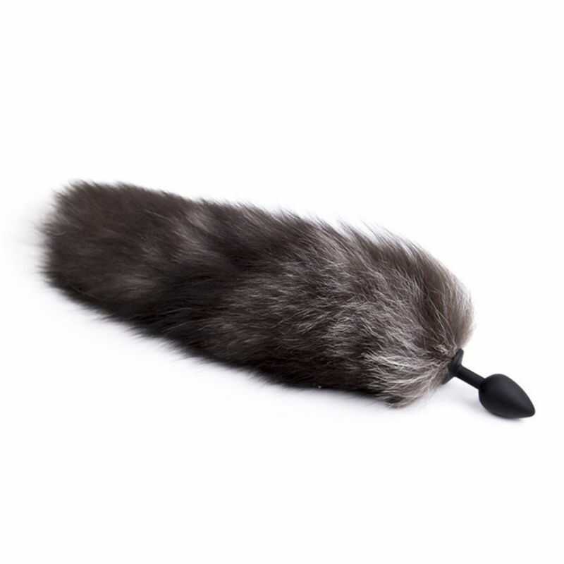 Silikone Fox slutknap plug — produktvisning 2