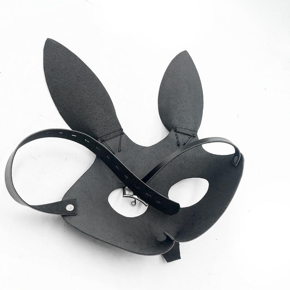 Maschera Bondage Coniglio dal Muso Sottile — vista prodotto 3