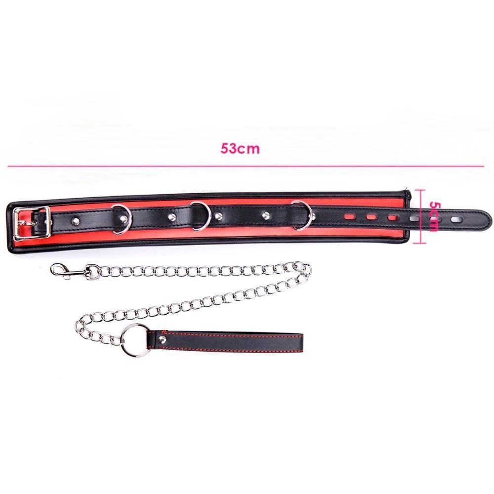 Submissive BDSM Collar & Leash — product view 3
