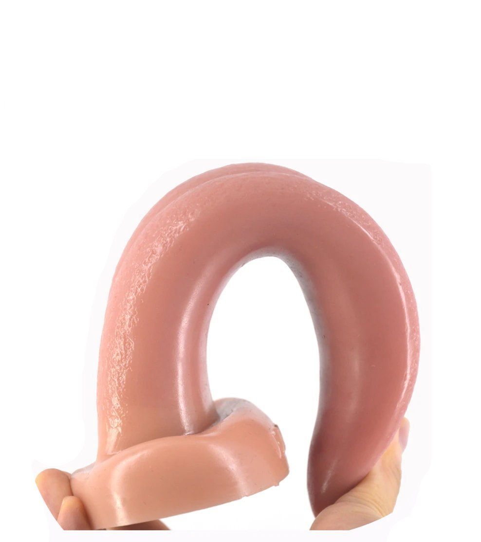 Realistic Tongue Dildo — product view 4
