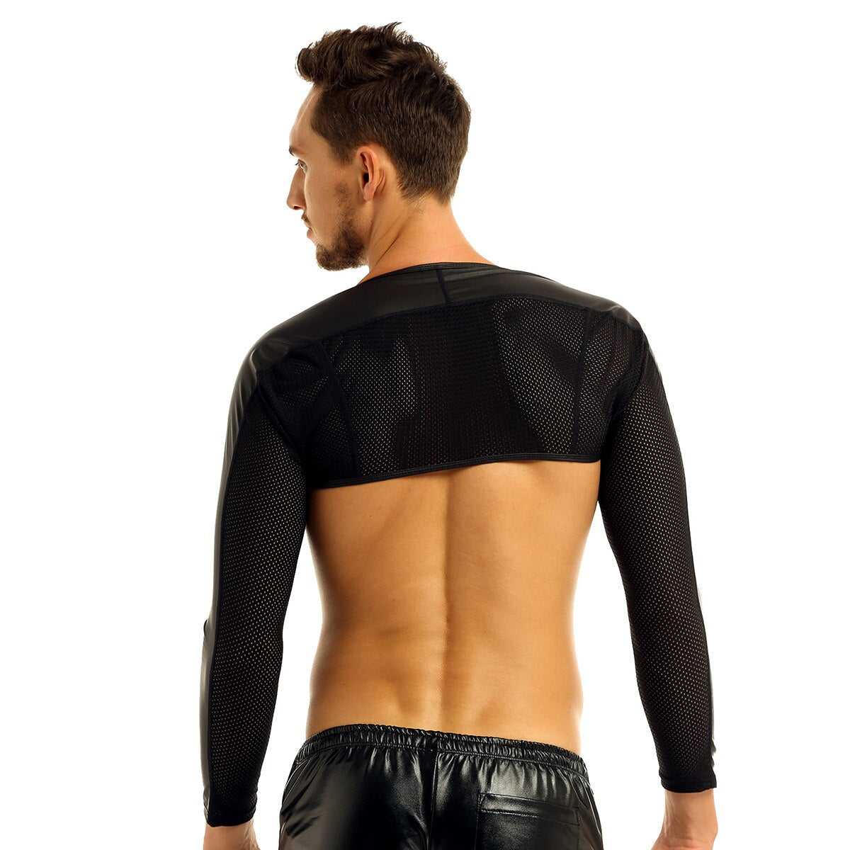 Men's Faux Leather Fetish Outfit — product view 4