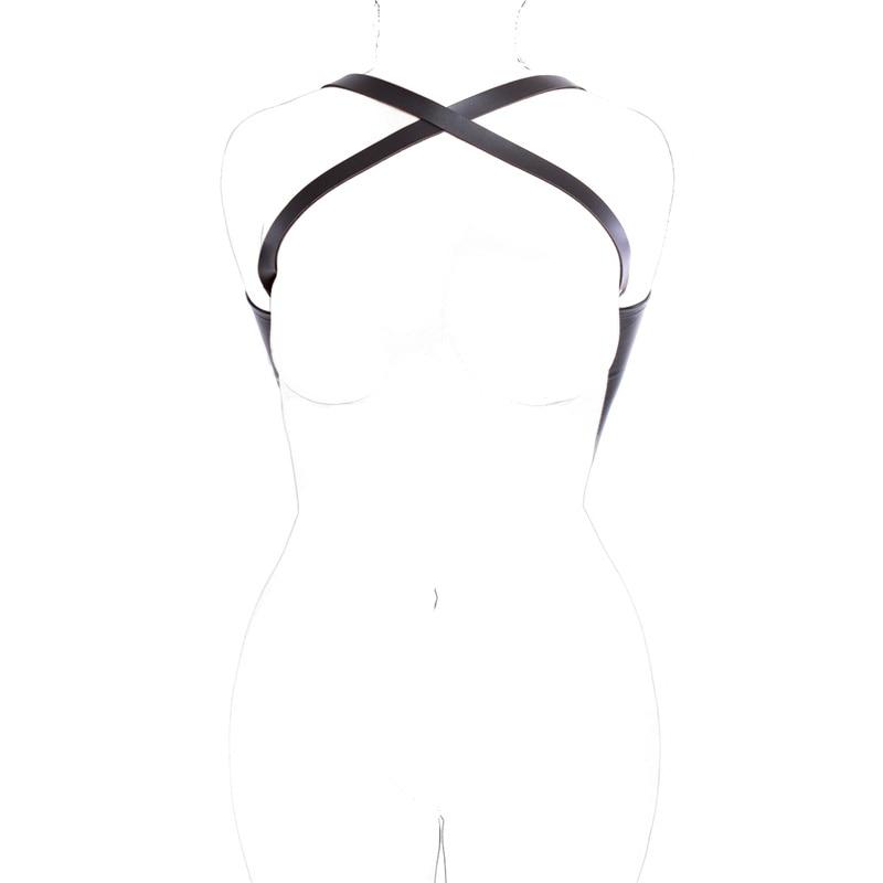 Faux Leather Bondage Armbinder - produktvisning 4