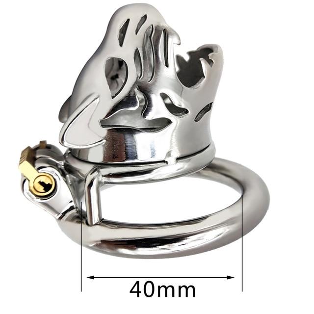 Tiger Steel kyskhetsbur — produktvy 6