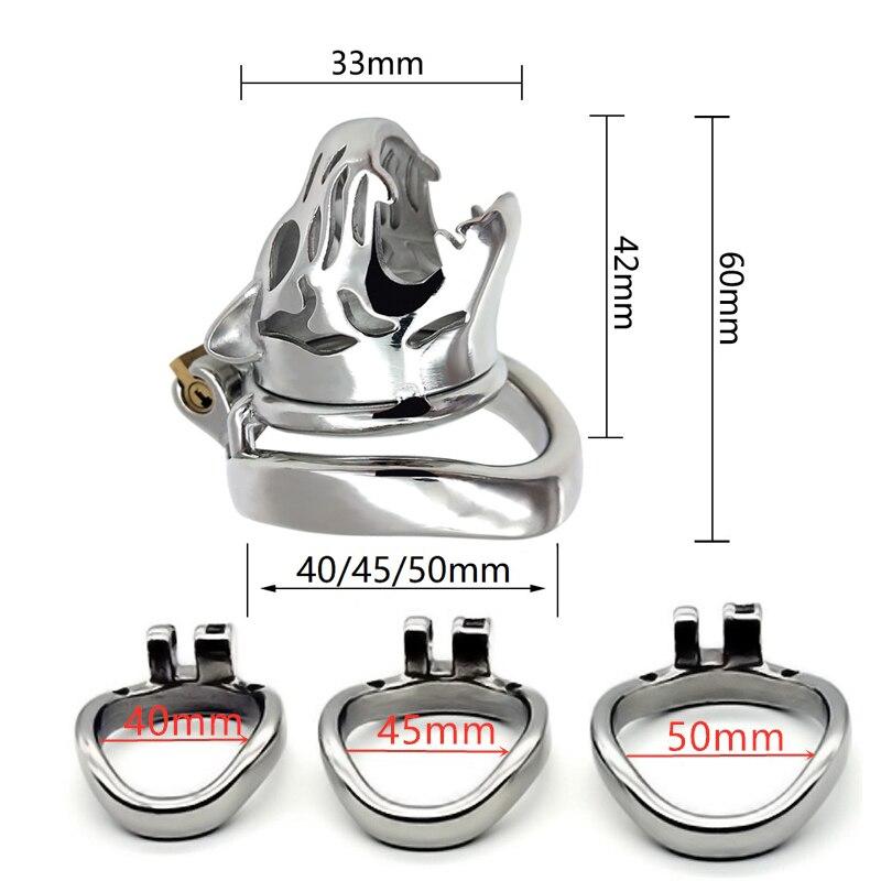 Tiger Steel kyskhetsbur — produktvy 3