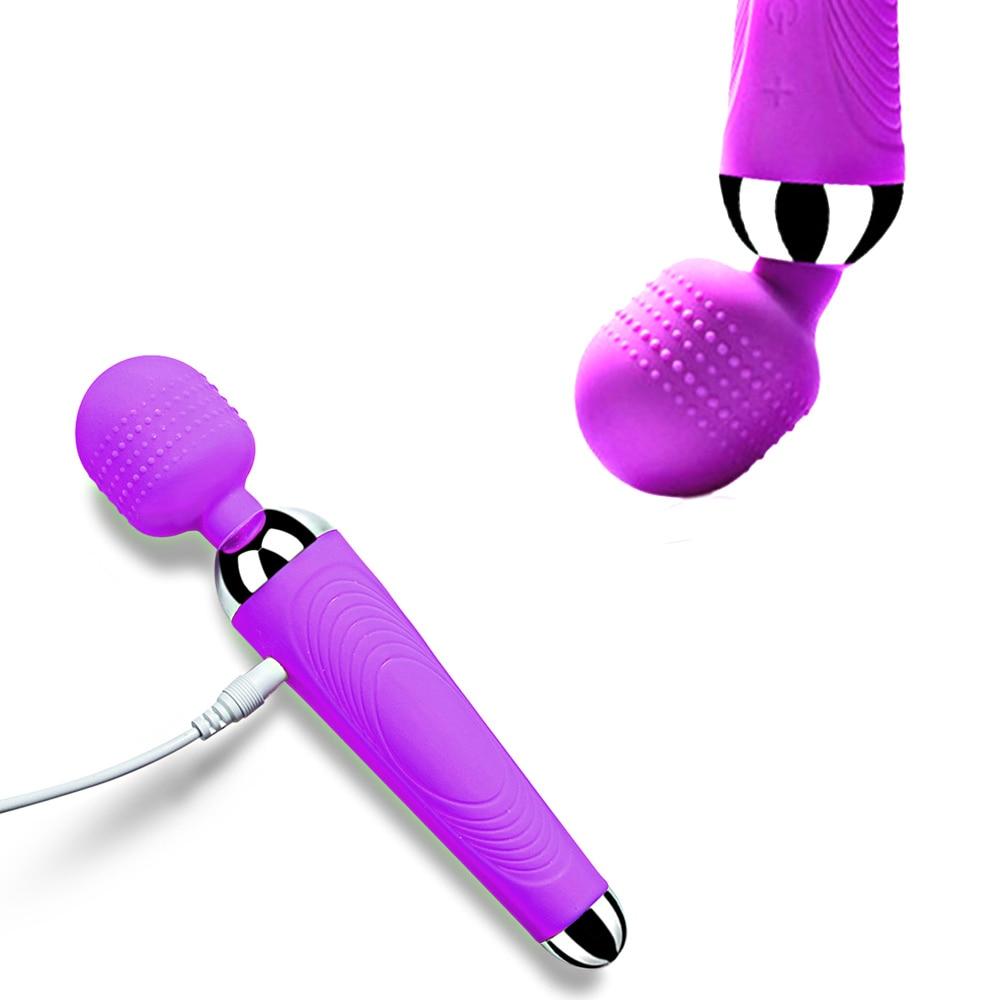 Vibrating Magic Wand Dildo — product view 2