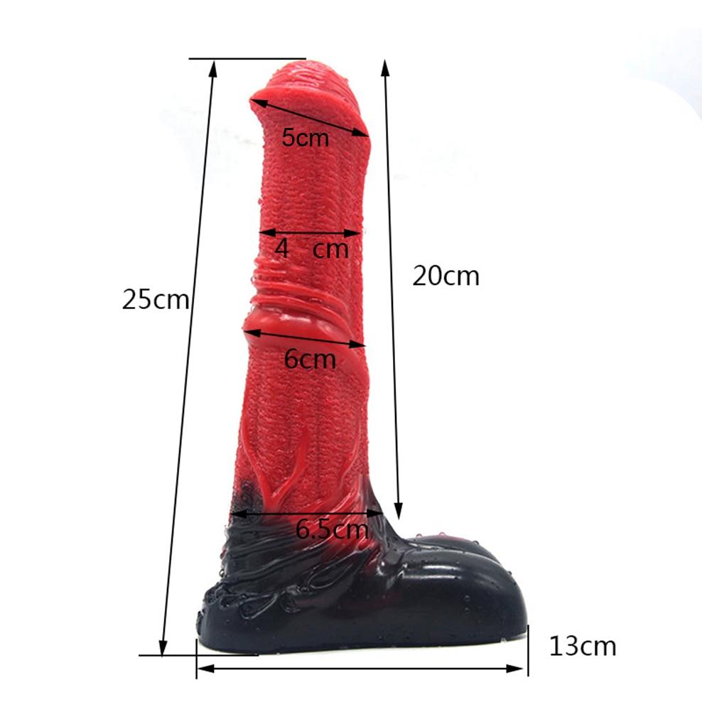 Ogromne silikonowe dildo — widok produktu 3