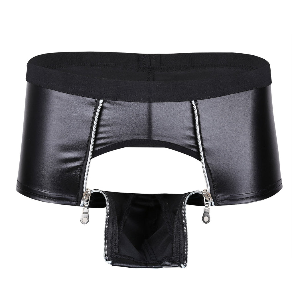 HerreFaux Leather Boxer Briefs - produktvisning 3