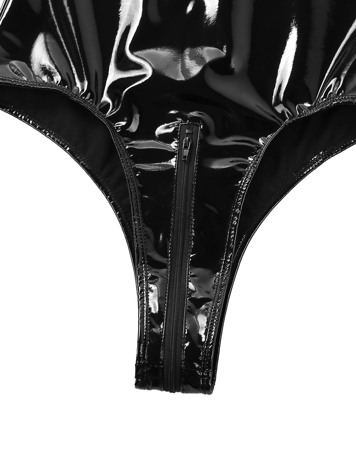 Vinyl Bodysuit Long-sleeve — product view 5