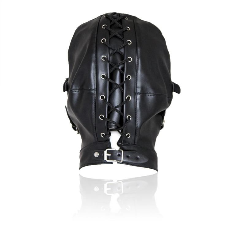 Bondage Hood with Gag — product view 3