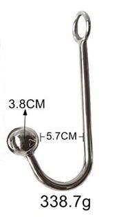 Steel Anal Hook — product view 3