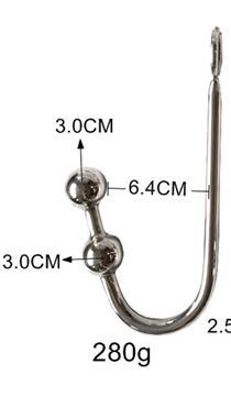 Steel Anal Hook — product view 7