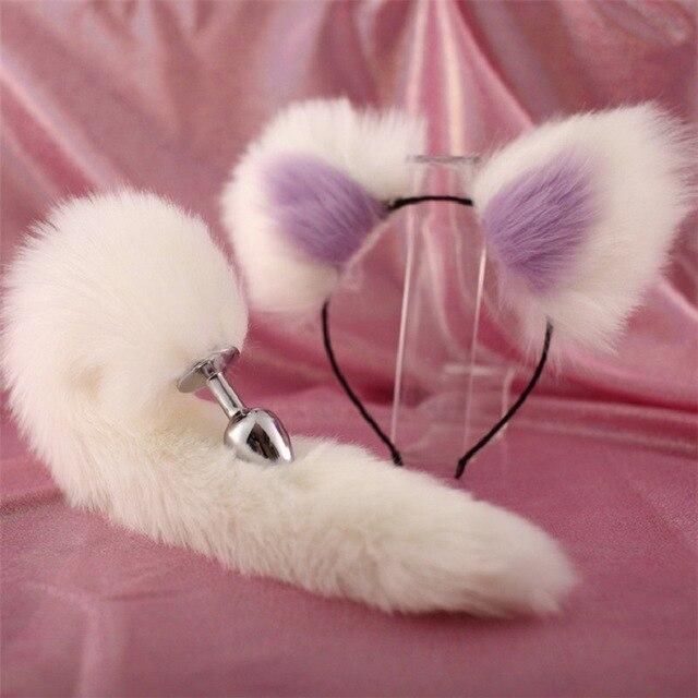 Slim Fox Tail Butt Plug — product view 7