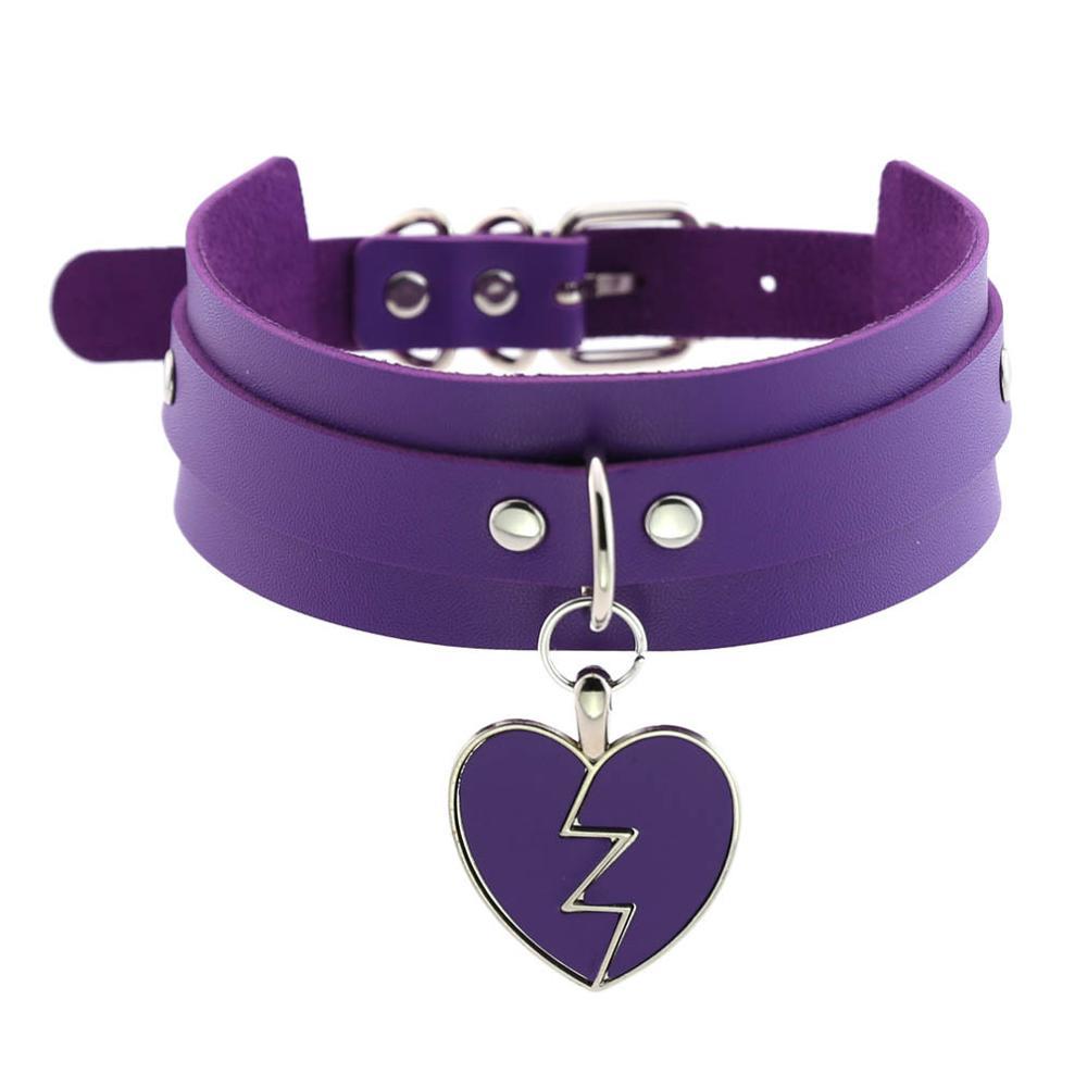 Broken Heart BDSM Choker — product view 6