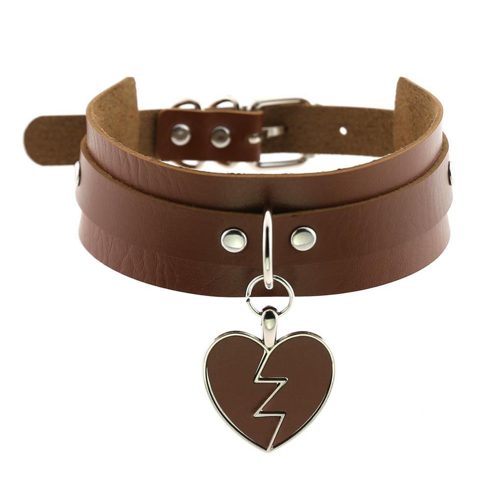 Broken Heart BDSM Choker — product view 9
