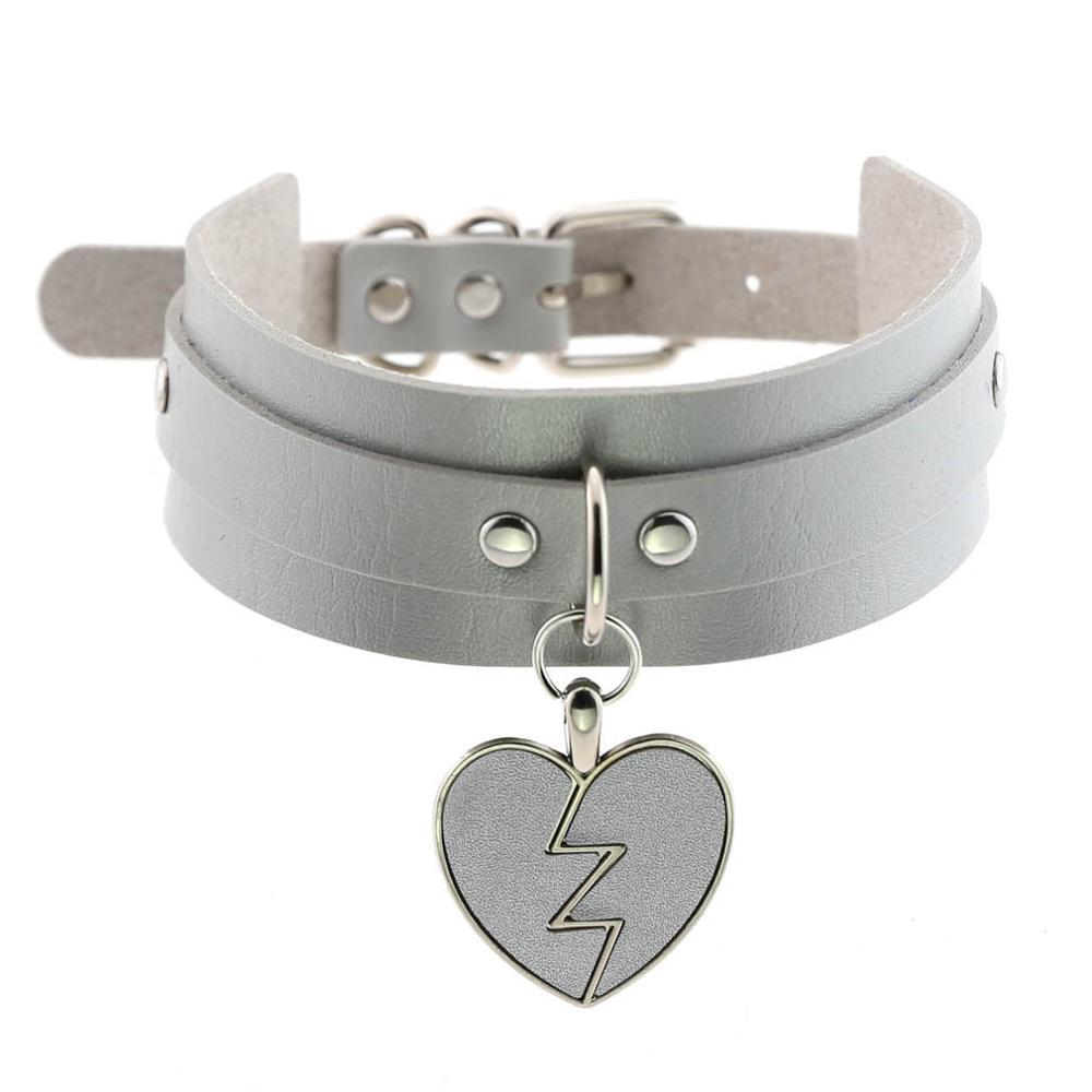 Broken Heart BDSM Choker — product view 16