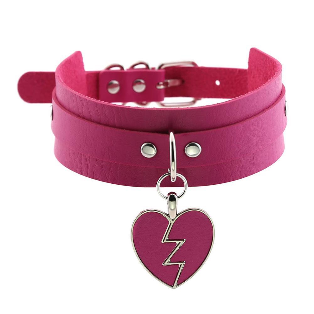 Broken Heart BDSM Choker — product view 4