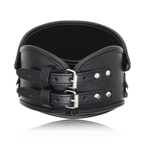 Polstret BDSM Posture Collar — produktvisning 3
