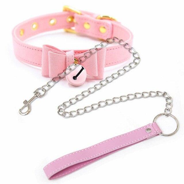 Petplay BDSM Collar & Leash — product view 2