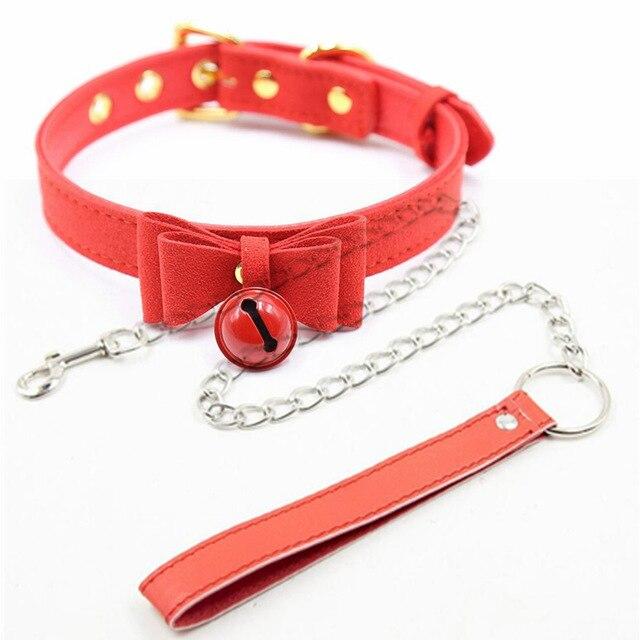 Petplay BDSM Collar & Leash — product view 4