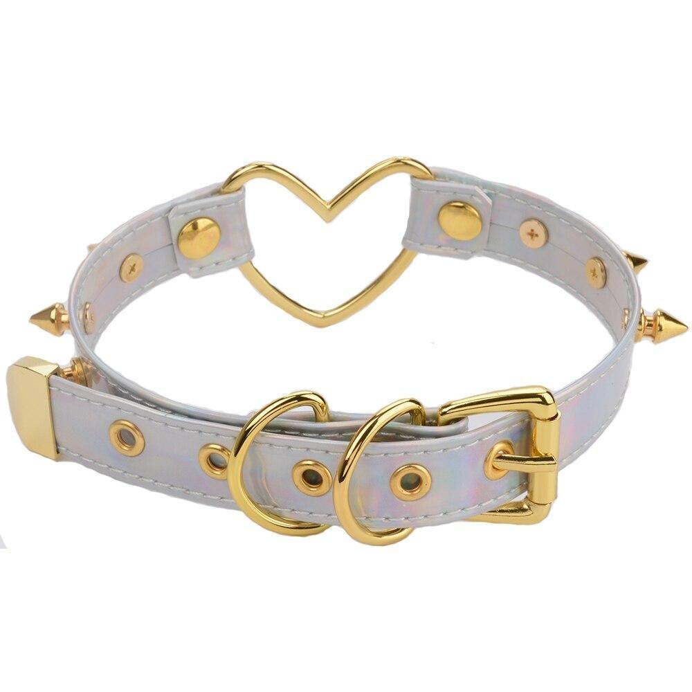 Holographic BDSM Choker — product view 4