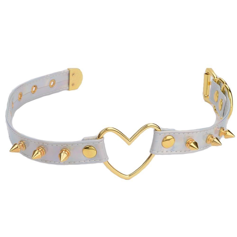 Holographic BDSM Choker — product view 2