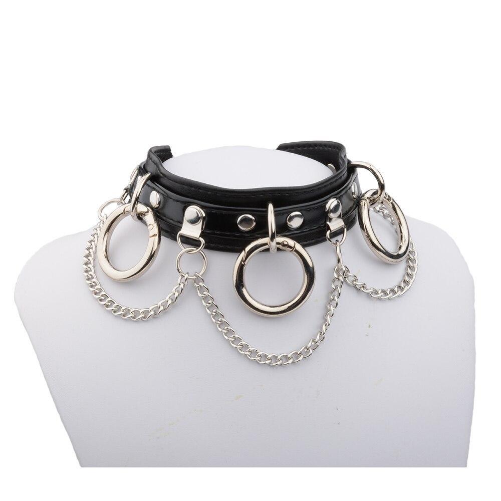 Gothic- Style BDSM Collar — produktvisning 2