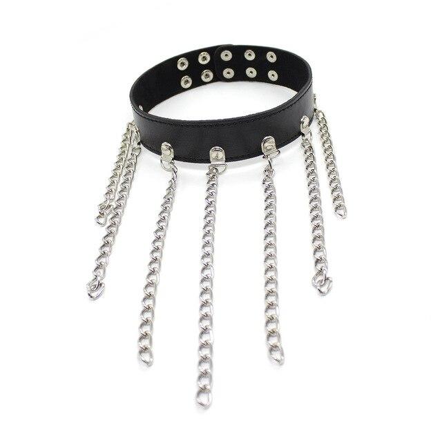 Chains BDSM Collar — product view 3