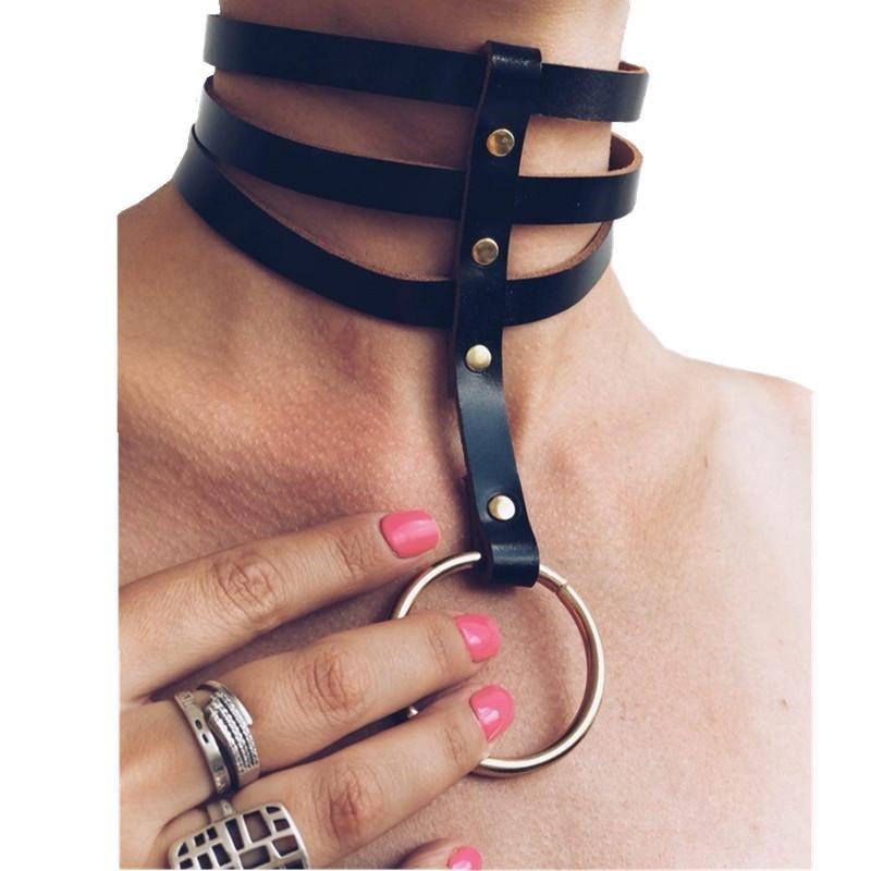 Rock BDSM Collar - produktvisning 2